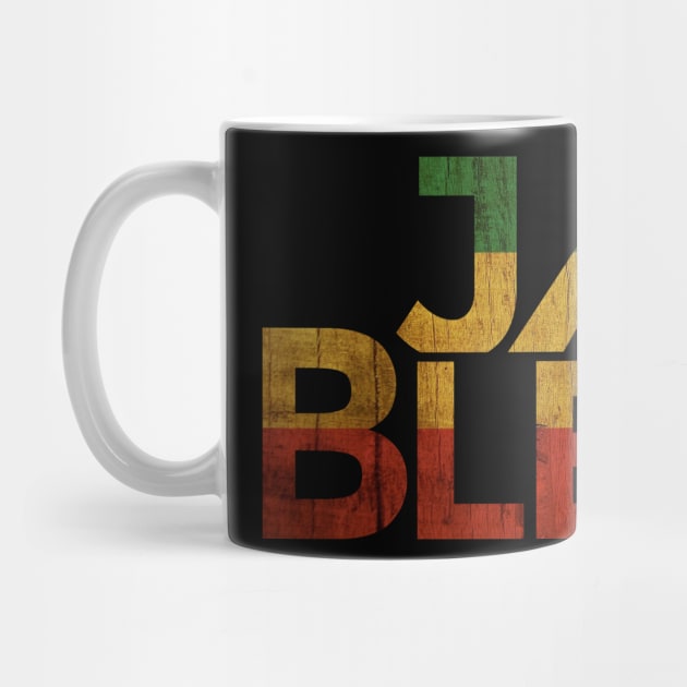 Jah Bless Rastafarian Reggae Roots Rock Design by UNDERGROUNDROOTS